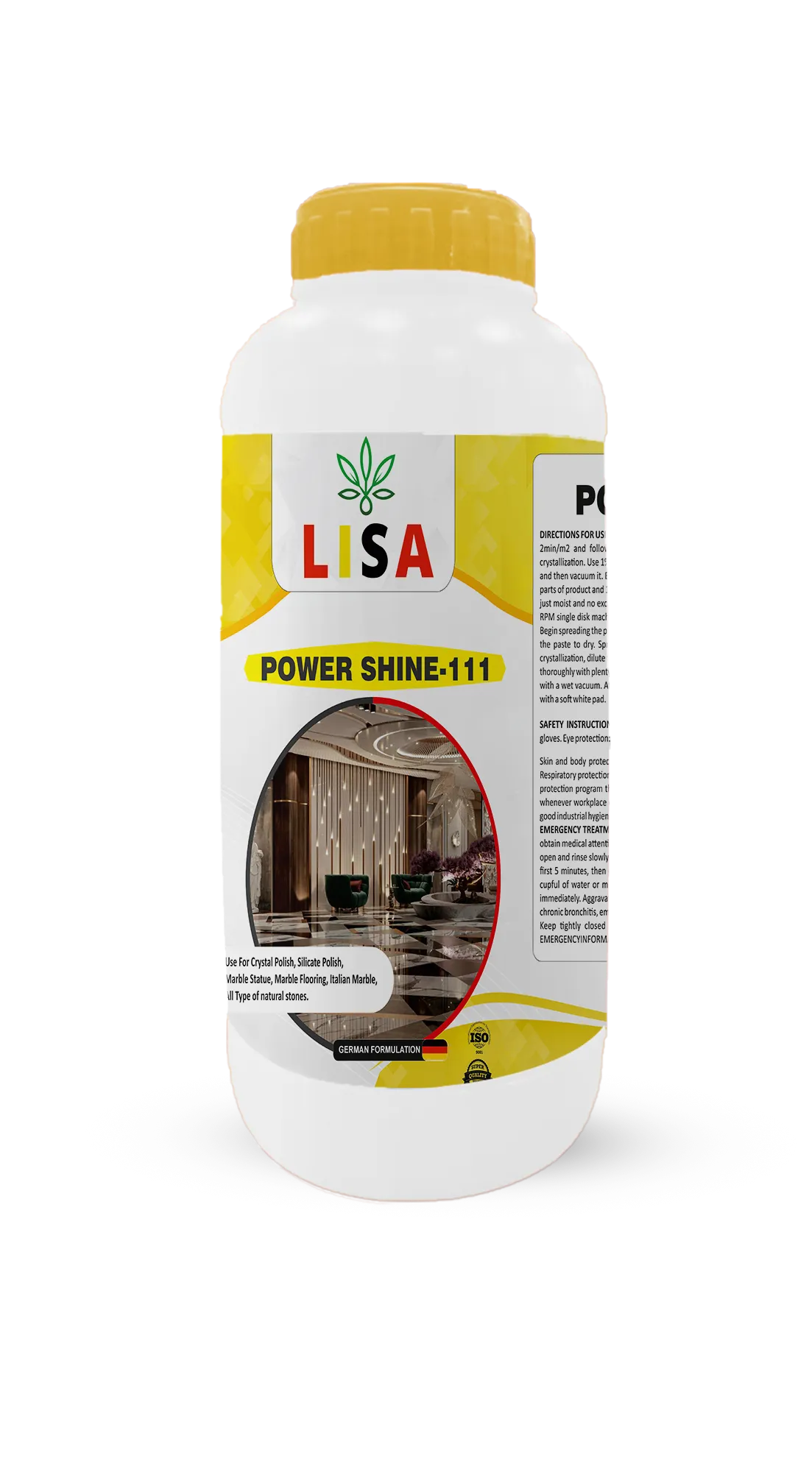 POWER SHINE-111 (1Kg) - Polishing Solution | LISA UAE